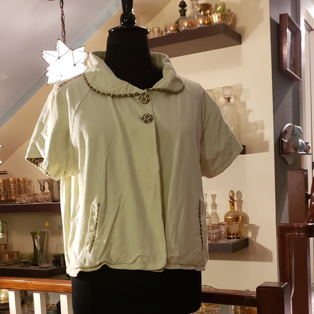 Bonafide Women Yellow Swing Hem Jacket